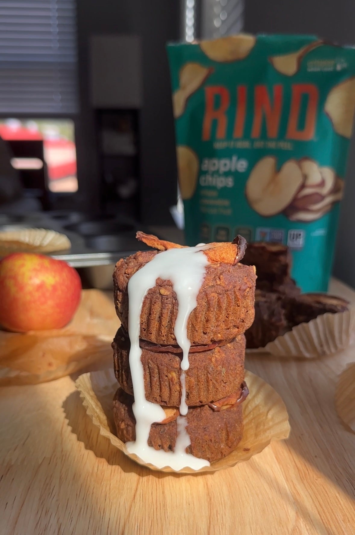 Apple Oat Breakfast Muffins