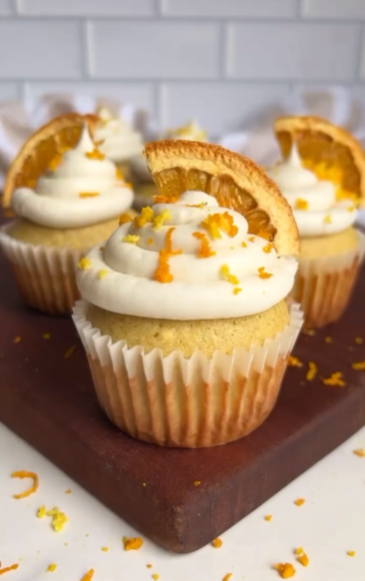 Honey Citrus Cupcakes