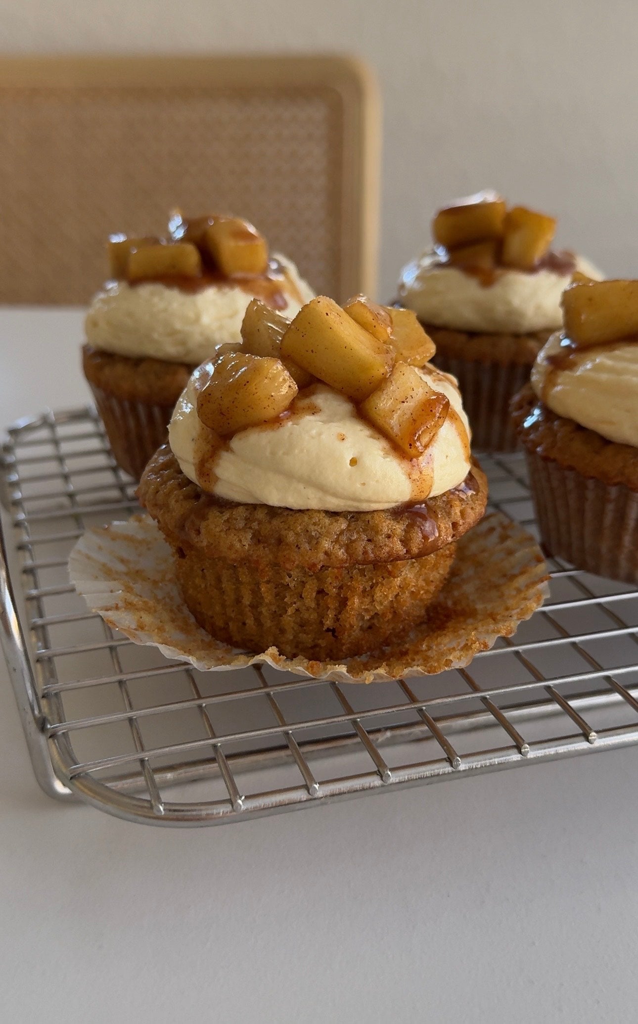 Apple Pie Cupcakes