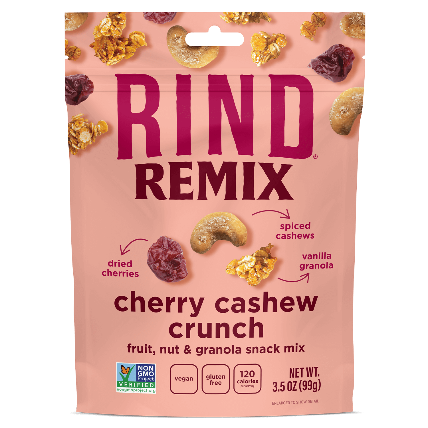 RIND Snacks Cherry Cashew Crunch REMIX - RIND Snacks, Inc